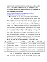 MỘT SỐ GIẢI PHÁP NHẰM HOÀN THIỆN QUY TRÌNH KIỂM TOÁN BÁO CÁO TÀI CHÍNH THUỘC DỰ ÁN ODA TẠI AASC