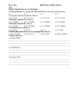 kiem tra 15 phut hoa 8 lan 3 ki 1