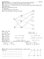 Thi học kỳ lớp 2