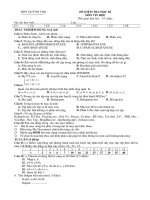 Kiểm tra hoc ki I lớp 10(đề 2)