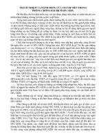 Bài viết tuyên truyền phòng chống HIV/AIDS