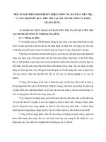 MỘT SỐ GIẢI PHÁP NHẰM HOÀN THIỆN CÔNG TÁC KẾ TOÁN TIÊU THỤ VÀ XÁC ĐỊNH KẾT QUẢ  TIÊU THỤ TẠI CHI  NHÁNH CÔNG TY TNHH QUANG DŨNG