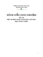 Tài liệu SKKN mẫu giáo