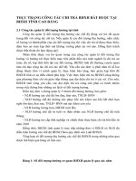 THỰC TRẠNG CÔNG TÁC CHI TRẢ BHXH BẮT BUỘC TẠI BHXH TỈNH CAO BẰNG