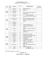 Bài giảng giao án 4 tuần 20