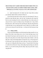 MỘT SỐ NHẬN XÉT VÀ KIẾN NGHỊ NHẰM HOÀN THIỆN CÔNG TÁC KẾ TOÁN TIỀN LƯƠNG CÁC KHOẢN TRÍCH THEO LƯƠNG