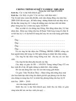 Gián án chuong trinh so ket trong hoc sinh