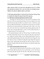 THỰC TRẠNG CÔNG TÁC KẾ TOÁN CHI PHÍ SẢN XUẤT VÀ TÍNH GIÁ THÀNH SẢN PHẨM  XÂY LẮP TẠI CÔNG TY CỔ PHẦN GIAO THÔNG XÂY DỰNG THỐNG NHẤT LẠNG SƠN