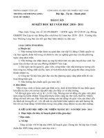 Bài giảng BAO CAO SO KET