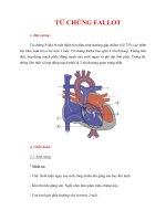 GIÁO TRÌNH TỨ CHỨNG FALLOT
