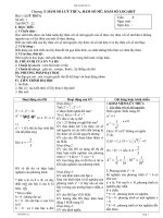 Bài soạn giáo án GT 12 chuong II