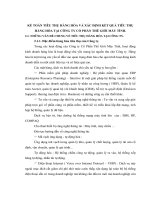 KẾ TOÁN TIÊU THỤ HÀNG HÓA VÀ XÁC ĐỊNH KẾT QUẢ TIÊU THỤ HÀNG HÓA TẠI CÔNG TY CỔ PHẦN THẾ GIỚI MÁY TÍNH