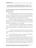 THỰC TRẠNG VỀ CHI PHÍ KINH DOANH CỦA CÔNG TY CỔ PHẦN BÁNH KẸO HẢI CHÂU TRONG NHỮNG NĂM VỪA QUA