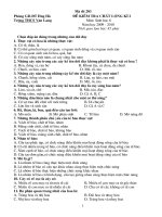 de thi hoc ki 1 sinh hoc 6