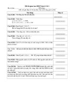 He thong de giao luu toãn