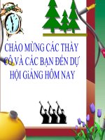 Bài giảng CHUYỂN ĐỘNG TRÒN ĐỀU HAY