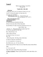 Bài soạn Giao an lop 1- tuan 15- Dinh