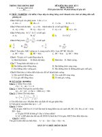 Đề thi HKI (ĐA+BĐ) đề số 12