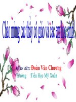 Tài liệu Bài:Mây từ đâu có? Mưa Từ đâu ra.