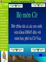 TỰ HỌC CỜ VUA