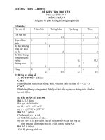 đề thi học kì I (cực hay)