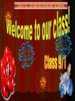 Bài giảng unit 6- Read