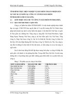 TÌNH HÌNH THỰC HIỆN NGHIỆP VỤ BẢO HIỂM TRÁCH NHIỆM DÂN SỰ CHỦ XE CƠ GIỚI TẠI  CÔNG TY CỔ PHẦN BẢO HIỂM PETROLIMEX