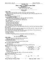 Bài soạn Buoi 2 lop 4 tuan 34