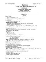 Bài giảng Giao an buoi 2 lop 4 tuan 31