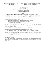 Tài liệu HỘI THI GV TÀI NĂNG DUYÊN DÁNG