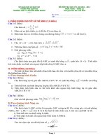 Đề thi Toan12 HKI-NH2010