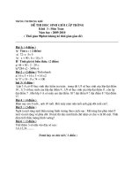 Gián án Đề thi HSG_Toán lớp 3