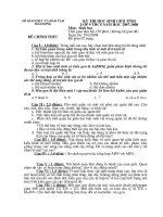 DE THI HSG SINH 9 (08-09) co dap an