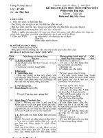 Bài giảng bai giang tieng viet 4 tuan 20