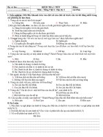 Gián án Đề KT 1t NV6