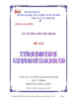 tieu luan tthcm chuong VI