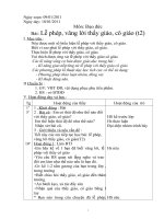 Gián án lớp 1 tuần 20 CKT- KNS ( 3 cột )