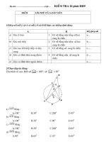 Bài giảng KT 10 PHUT H9-CHUONG II(TN)