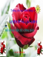 Bài soạn ltc tuan 20- cong dan- hay