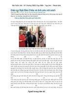 Tình yêu cháy bỏng của Ngô Bảo Châu(Tuấn Anh)