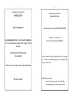 Giải pháp mở rộng cho vay nhỏ và vừa tại ngân hàng thương mại cổ phần VPbank đà nẵng 