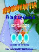 Toán lớp 1:Mười một, mười hai