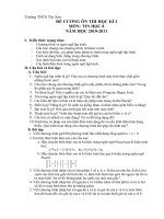 Đề cuơng ôn thi tin 8