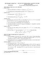 Bài soạn DU BI 2 KHOI A 2005