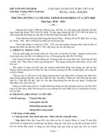 Tài liệu Kế hoạch hoạt động của Liên Đội năm học 2010-2011