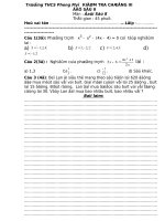 kiêm tra chương 3 Đs 8