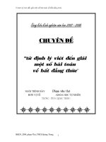 Gián án Tu dinh ly Vi-et den bt bat dang thuc