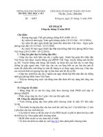 Bài giảng Kế hoạch tháng 12/2010.