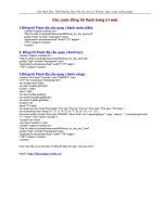 Tài liệu Các code đồng hồ flash trang trí web