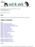 O''Reilly   sed & awk 2nd edition   from the o''reilly anthology